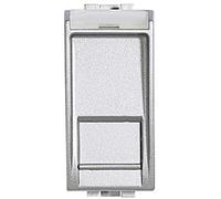 BTicino NT4279C6S Prise RJ45 Livinglight, Catégorie6 STP, Tech, 1 Module