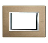 BTicino Plaque d'interrupteur Axolute 3P