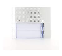 BTICINO Plaques et équipes gardien 351121 - avant Mod Aud 2p1 C allmetal G