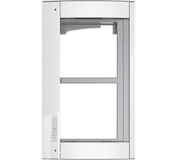 BTICINO poste de porte à cadre 2f UP ws alu 138x235x15mm