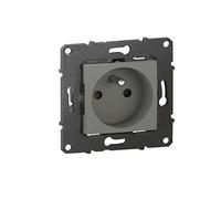 BTicino - Prise de courant Altège 16A avec connexion à bornes automatiques - finition Nuage