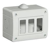 Bticino S25403E Étui à hydrobox, gris clair