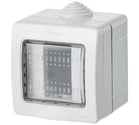 BTicino S25501E Kit Housse hydrobox, Gris Clair