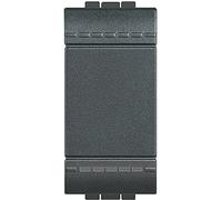 BTicino SL4001 Livinglight Commutateur, 1P, 16 A, Anthracite, 1 Pièce