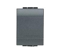 Bticino SL4950/2F Livinglight Lot de 2 cache-trous Anthracite