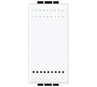 BTicino SN4911K1F Livinglight FP Couvercle éclaircable, 1 module