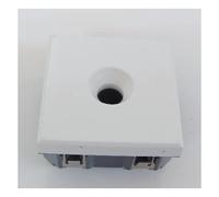 Bticino - Sortie de câble blanche Ø 12mm 2 modules (24838) AXOLUTE BTICINO HD4954