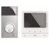 Bticino Video-Set Classe 100X16E avec connexion WLAN, caméra grand angle, écran tactile 7 pouces, extensible à une/deux maisons familiales, 364932