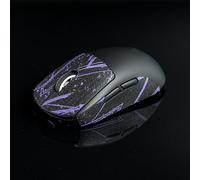 BTL Bande antidérapante pour souris Logitech G Pro X Superlight Noir Violet 0,5 mm