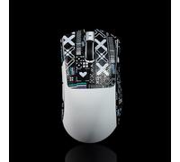 BTL Ruban adhésif antidérapant pour souris Razer Deathadder V3 Pro Professionnel Résistant à la transpiration Noir/blanc 0,5 mm