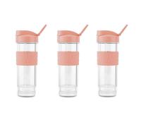 H. Koenig Kit bouteilles BTL10 pour mini-blender SMOO10 Corail G