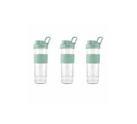 H. Koenig Kit bouteilles pour mini-blender SMOO18 3 pcs Vert
