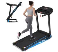BTM Tapis de Marche,Tapis de Course Pliable Inclinable, 3.5HP/1500W avec Moniteur de Fréquence Cardiaque,14km/h Tapis de Course Pliable,Tapis de Marche Silencieux avec 12 Programmes,Charge Max 140KG