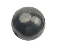 BTMDECOR Boule de cristal naturelle Shungite Sphère - Pierre polie Orbe pour méditation, décoration de bureau, massage et photographie - 30/40/50/60/70/80mm (1.18/1.57/1.97/2.36/2.76/3.1") (1pc)(80mm)