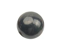 BTMDECOR Boule de cristal naturelle Shungite Sphère - Pierre polie Orbe pour méditation, décoration de bureau, massage et photographie - 30/40/50/60/70/80mm (1.18/1.57/1.97/2.36/2.76/3.1") (1pc)(60mm)