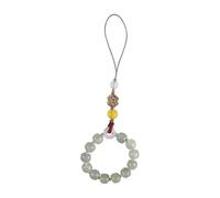 BTMDECOR Breloque de téléphone en aventurine de jade naturelle, tissée à la main, style ancien, accessoire de pendentif anti-perte