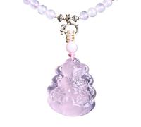 BTMDECOR Figurine en pierre naturelle polie rose - Totem décoratif sculpté à la main pour bureau, méditation et présentation cadeau, One Size, Agate