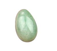 BTMDECOR Lot de 3 mini œufs en pierre de cristal de 30 mm - Pierres colorées fabriquées à la main pour décoration, travaux manuels et cadeaux de vacances, One Size, Agate