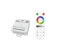 BTMFGVWLB DC5V-24V SP630E Contrôleur LED tout-en-un SPI Pixel 5CH RGB RGBW PWM LED Light WS2811 5050 3528 FCOB 2.4G Télécommande (SP630E et RB3)