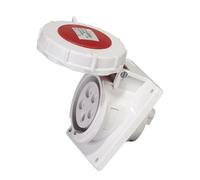 BTMFGVWLB Prise oblique cachée de norme européenne pour l'extérieur IP67, connecteur industriel, contrôleur de puissance, prise de courant (SP-1485 5P 16A)
