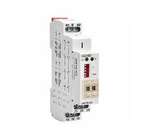 BTMFGVWLB Relais temporisé à réglage numérique GRT8-K AC DC 12V 24V 220V 230V, Relais Multifonction Marche/arrêt(GRT8-K1 AC230V)