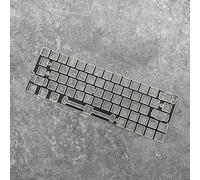 BTNCL Plaque de positionnement, PC/FR4/POM/plaque de montage PCB en fibre de carbone/laiton pour clavier mécanique à 60 % GH60 (couleur : noir FR4, taille : montage sur plaque)