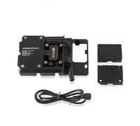 Btnuahq Support de Navigation pour Moto Téléphone Portable Chargement USB 12mm pour BMW R1300GS R1300 GS R 1300 GS 2023 2024 2025 R1300gs Support Denavigation