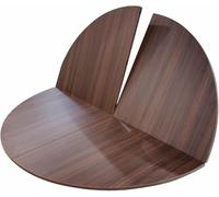 BTOIASYHF Grand Plateau De Table Rond Pliable Uniquement, Rallonge De Plateau De Table Pliante Ronde en Bois Massif Semi-Pliable, Cercle De Table en Bois sans Pieds, Remplacement Temporaire