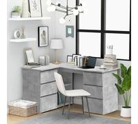 BTOIASYHF L-Shaped Corner Desk with Bookcase and Drawer, Computer Desk, Work Desk, Home Office Desk, Sonoma Oak, 145 x 100 x 76 cm, ingegn Wood A