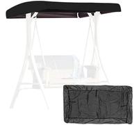 BTOIASYHF Toit de rechange pour balancelle de jardin 3 places - Housse de rechange pour balancelle - Imperméable