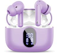 Btootos Écouteurs Bluetooth 5.3, Écouteur sans Fil avec 4 ENC Réduction Antibruit Mic Casque Bluetooth Hi-FI Son Stéréo, 36 Heures Durée de Lecture, IP7 Etanche, Écran LED, Contrôle Tactile