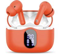 Btootos Écouteurs Bluetooth 5.3, Écouteur sans Fil avec 4 ENC Réduction Antibruit Mic Casque Bluetooth Hi-FI Son Stéréo, 36 Heures Durée de Lecture, IP7 Etanche, Écran LED, Contrôle Tactile