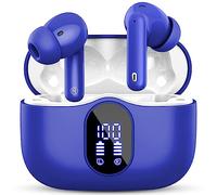 Btootos Écouteurs Bluetooth 5.3, Écouteur sans Fil avec 4 ENC Réduction Antibruit Mic Casque Bluetooth Hi-FI Son Stéréo, 36 Heures Durée de Lecture, IP7 Etanche, Écran LED, Contrôle Tactile