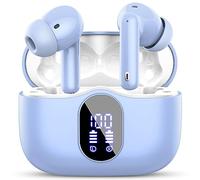 Btootos Écouteurs Bluetooth 5.3, Écouteur sans Fil avec 4 ENC Réduction Antibruit Mic Casque Bluetooth Hi-FI Son Stéréo, 36 Heures Durée de Lecture, IP7 Etanche, Écran LED, Contrôle Tactile