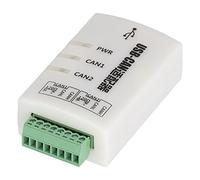 BTOSEP Adaptateur CAN USB, analyseur automatique CAN-bus à deux canaux pour étalonnage automobile et nouveaux projets d'énergie, vitesse 12 M/S
