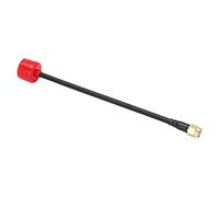BTOSEP Antenne de drone FPV 155 mm 5,8 GHz, câble semi-rigide avec faible perte d'alimentation pour drones de pêche et de course, construction en plastique durable, 2,5 Dbi (rouge)