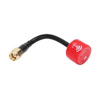 BTOSEP Antenne de drone FPV 5,8 GHz durable 85 mm 2,5 dBi haute performance pour drone quadricoptère RC FPV Racing (rouge)