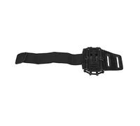 BTOSEP Brassard pour smartphone pour course à pied, design réglable rotatif à 360 degrés avec rangement pour écouteurs pour sports actifs, silicone souple, 10,2 à 17 cm (grand)