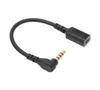 BTOSEP Câble adaptateur pour casque audio 3 5 7 12 cm Bonne conductivité Extension