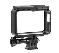 BTOSEP Cadre de protection pour caméra de sport, léger, résistant aux chocs, pour appareil photo One R 4K, portable pour cyclisme, selfie, voyage, ABS noir