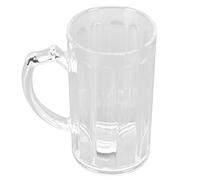 BTOSEP Chope à Bière en Acrylique de 500ML, Légère et Durable | Conception de poignée confortable, parfaite pour l\'Oktoberfest, adaptée aux fêtes en plein air, matériau écologique