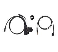 BTOSEP Connecteur de casque talkie-walkie, adaptateur de microphone PTT U94 durable pour Vertex VX-3R, parfait pour et motos, fabriqué en ABS de qualité supérieure