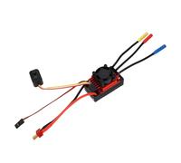 BTOSEP Contrôleur de vitesse ESC sans balais 60 A avec port de programmation externe pour voitures et camions télécommandés 1/10