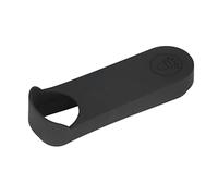 BTOSEP Coque de protection en silicone souple pour sonnette de porte GoogleNest, résistante aux intempéries et aux UV, agréable au toucher, 1 unité (noir)