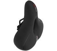 BTOSEP Coussin de Selle de Vélo Souple, Absorbant Les Chocs, 10,2 X 8,7 Po | Mousse haute densité, Bonne dissipation thermique, antidérapante, Idéal pour double piste