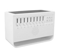 BTOSEP Diffuseur de flamme à bruit blanc USB Machine d'aromathérapie avec 8 sons de sommeil pour la détente à la maison ou au bureau 200 ml ABS