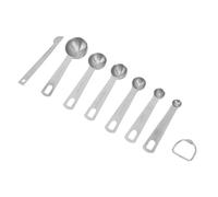 BTOSEP Ensemble de Cuillères à Mesurer en Acier Inoxydable, 7 Tailles | Durable et facile à nettoyer, balance précise, rangement multifonctionnel et compact, essentiels de cuisine