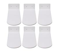 BTOSEP Étagères à Chaussures Flottantes en Acrylique, Longueur 7,9 Pouces | Présentez la collection de chaussures, peut contenir deux paires, présentoir mural, matériau durable, installation facile