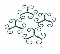BTOSEP Greenery Stem Support Lot de 4 supports durables en acier inoxydable pour plantes d'intérieur et croissance monstera