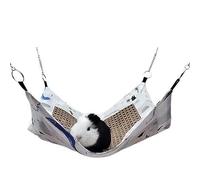 BTOSEP Hamster rafraîchissant d'été pour petits animaux de compagnie, protection contre la chaleur et confort pour hamsters, cochons d'Inde, chinchillas, en coton doux, 1 pièce (dinosaures)